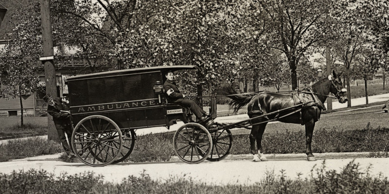 1910 Horse-drawn Ambulance